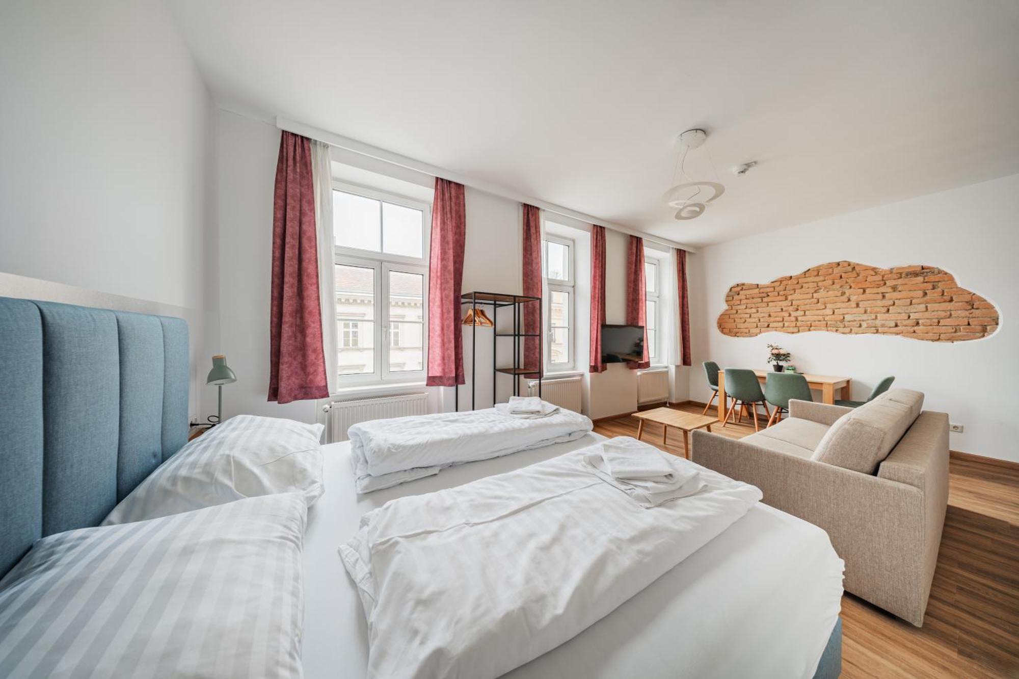 74 Living Apartments Wenen Buitenkant foto